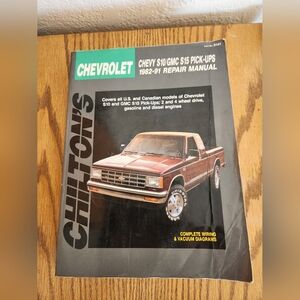 CHILTON'S CHEVROLET CHEVY S19/GMC S15 PICK-UPS 1982-91 REPAIR MANUAL